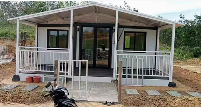 Erweiterbare Containerhaus-Reise zur Erkundung unbekannter Gebiete!